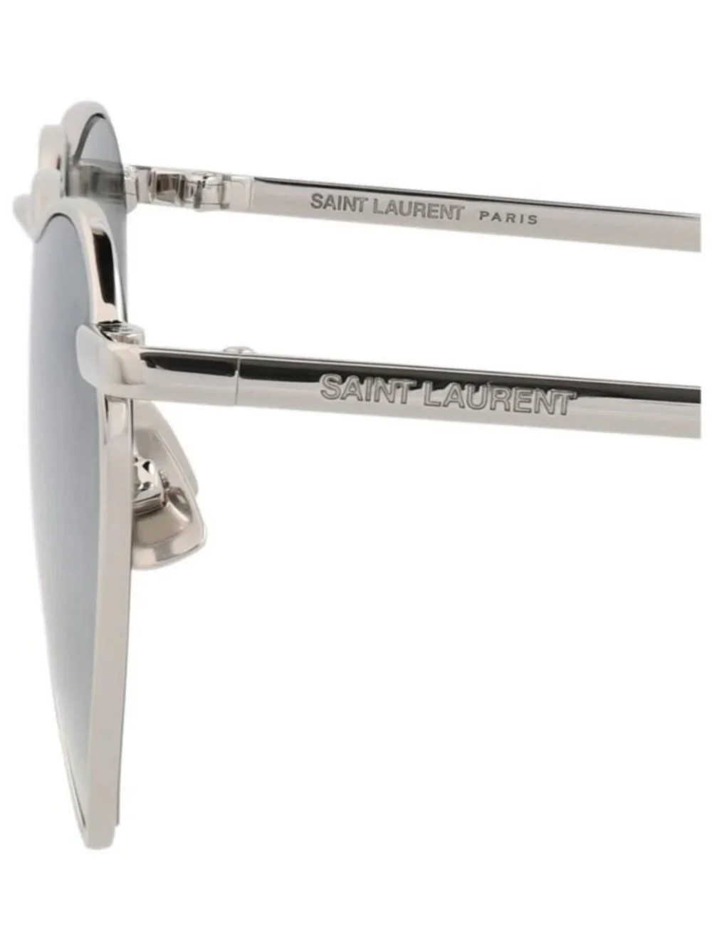 New Saint Laurent Unisex Cat Eye Silver Silver Silver Fashion Designer Sunglasse